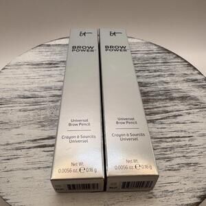 Bundle of 2 - IT Cosmetics Brow Power UNIVERSAL TAUPE Brow Pencils Full Sz BNIB